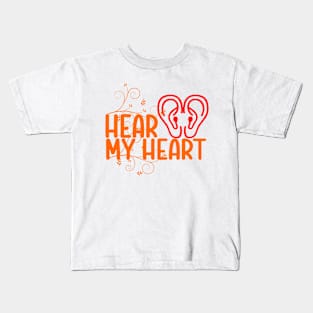 MY HEART BEAT Kids T-Shirt